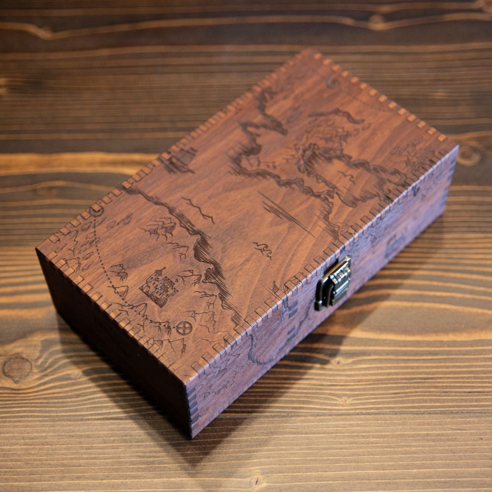 Engraved Wooden Box