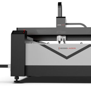 Hybrid CO2 and Fiber Laser Cutter