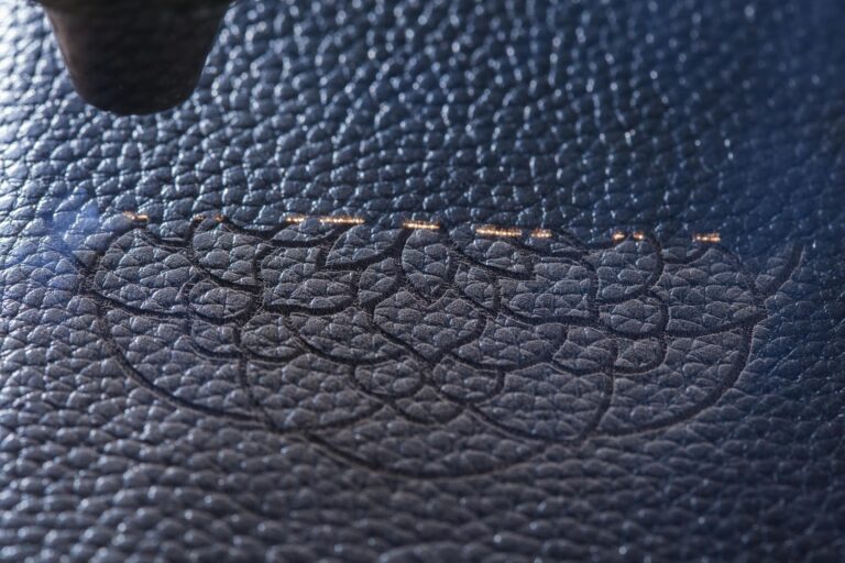 Sustainable Leather Engraving